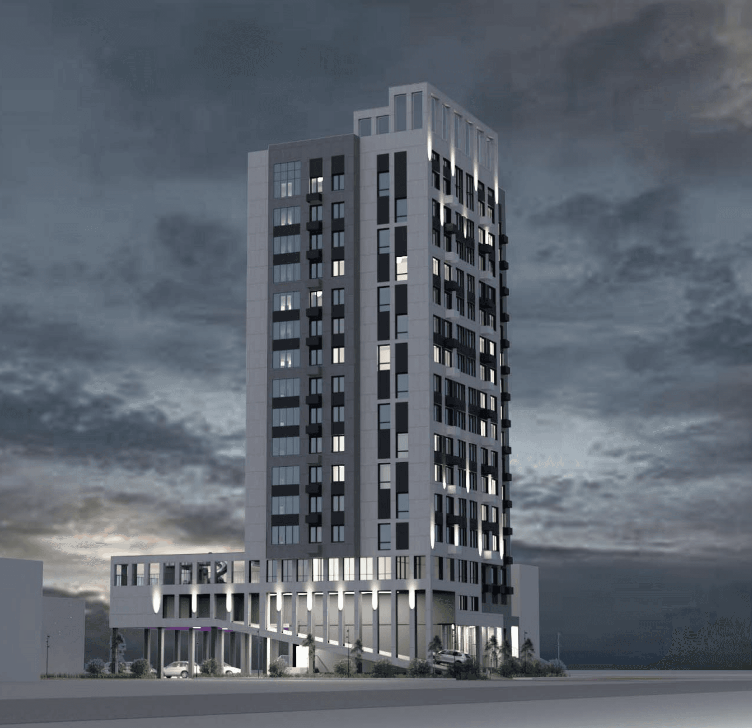 ЖК Крепость, вид с улицы